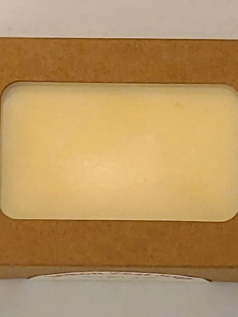 Lemon Zest Botanical Oval Hand Poured Goat Milk Soap Bar